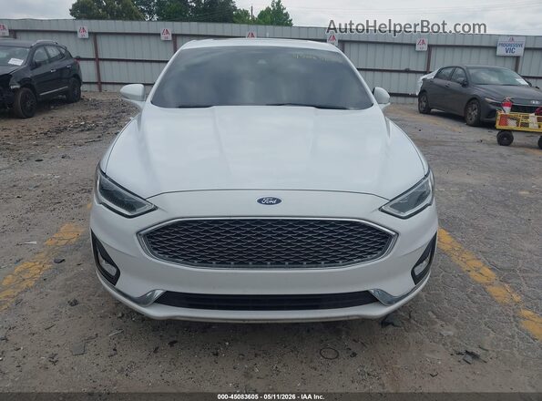 3FA6P0D95LR132969 2020 FORD FUSION White Widok deski rozdzielczej