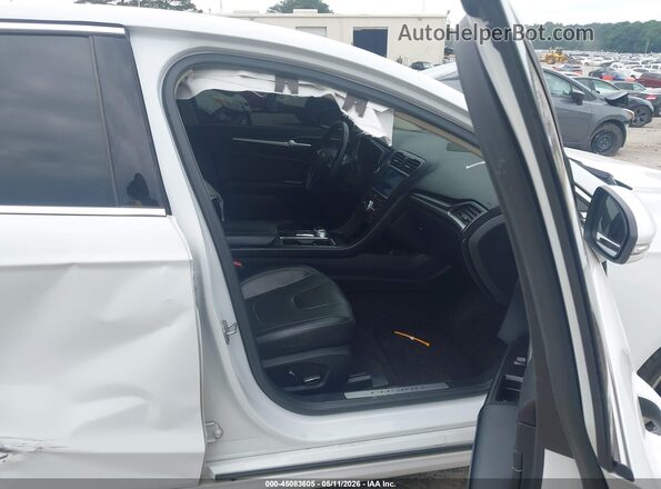 3FA6P0D95LR132969 2020 FORD FUSION White Widok wnętrza z przodu