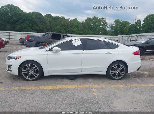 3FA6P0D95LR132969 2020 FORD FUSION White Widok wnętrza z tyłu