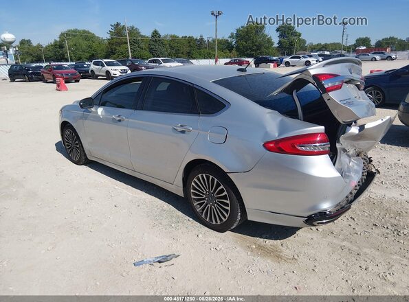 3FA6P0D98JR151111 2018 FORD FUSION Серебряный Задняя левая четверть