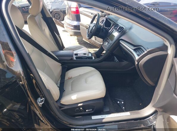 3FA6P0D98JR168409 2018 FORD FUSION Black Սալոնի դիմացի տեսք