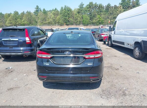 3FA6P0D98JR168409 2018 FORD FUSION Black 
