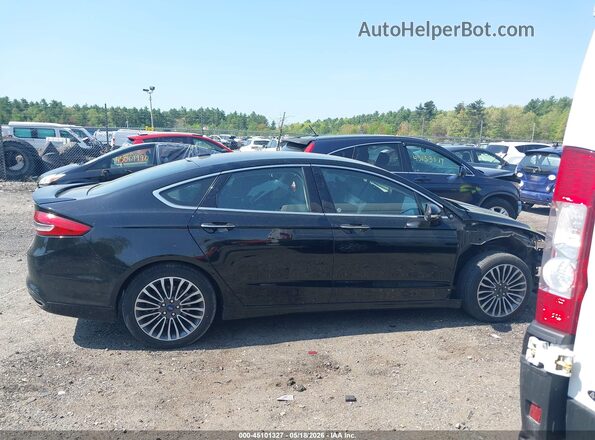 3FA6P0D98JR168409 2018 FORD FUSION Black Սալոնի 360 աստիճան տեսք