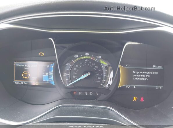 3FA6P0D99JR134222 2018 FORD FUSION Черный Вид задних сидений