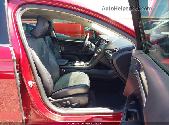 3FA6P0D9XJR244129 2018 FORD FUSION Red 