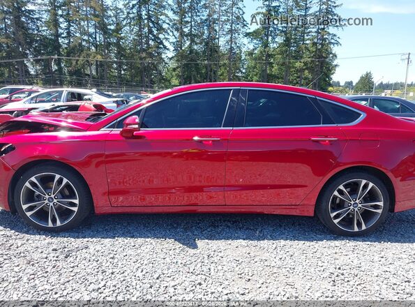 3FA6P0D9XJR244129 2018 FORD FUSION Red 
