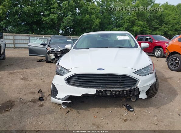 3FA6P0G70LR197609 2020 FORD FUSION White Vista del cuadro de instrumentos