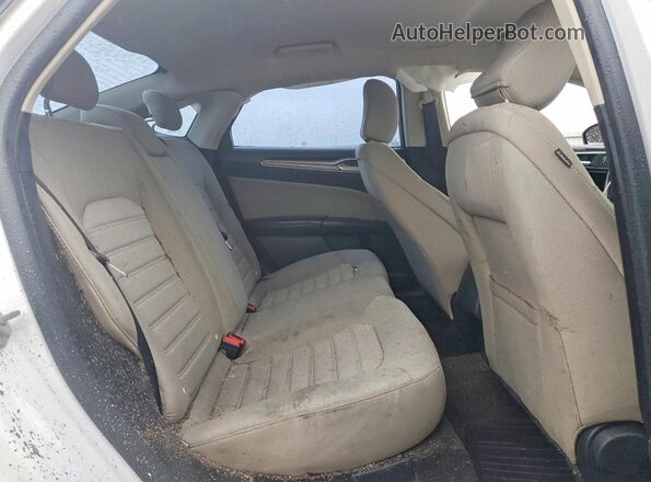 3FA6P0G70LR200945 2020 FORD FUSION White Rear seats view