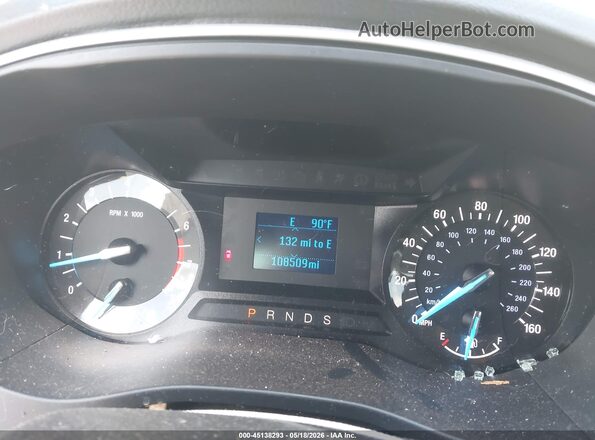 3FA6P0G71GR394407 2016 FORD FUSION Red უკანა სავარძლების ხედი