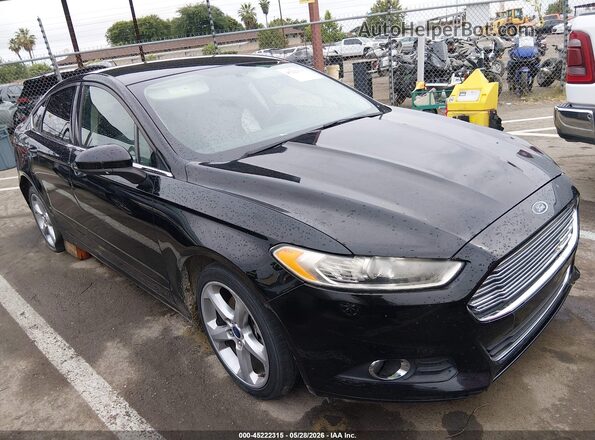 3FA6P0G72GR306206 2016 FORD FUSION Black Սալոնի հետևի տեսք
