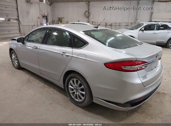 3FA6P0G72HR184013 2017 FORD FUSION Silver Հետևի ձախ