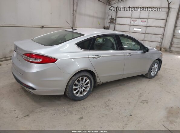 3FA6P0G72HR184013 2017 FORD FUSION Silver Հետևի աջ