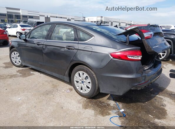 3FA6P0G74LR188296 2020 FORD FUSION Gray Задня ліва чверть