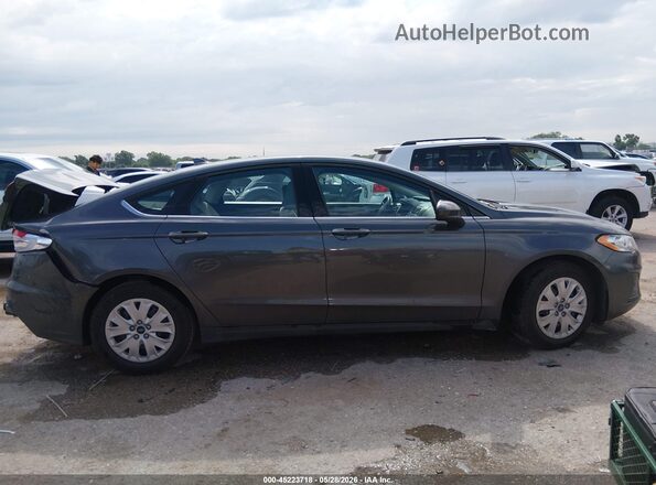 3FA6P0G74LR188296 2020 FORD FUSION Gray Вид задньої частини салону