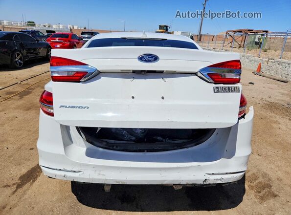 3FA6P0G75LR112179 2020 FORD FUSION White Вид ззаду