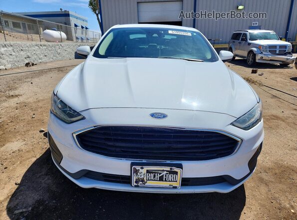 3FA6P0G75LR112179 2020 FORD FUSION White Вид спереду