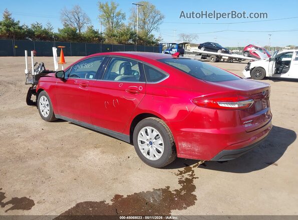 3FA6P0G75LR162824 2020 FORD FUSION Red უკანა მარცხენა