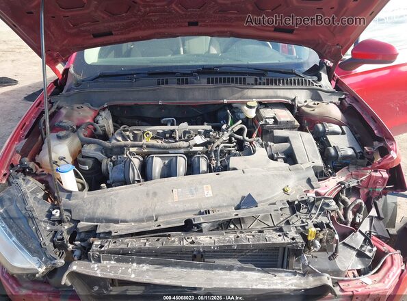 3FA6P0G75LR162824 2020 FORD FUSION Red უკანა ხედი