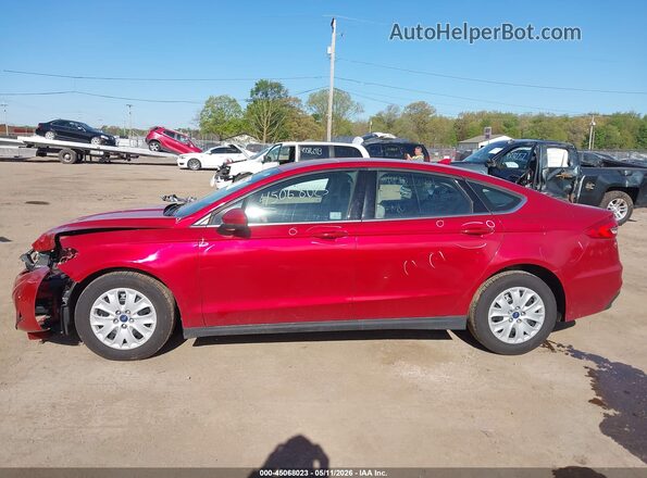3FA6P0G75LR162824 2020 FORD FUSION Red 
