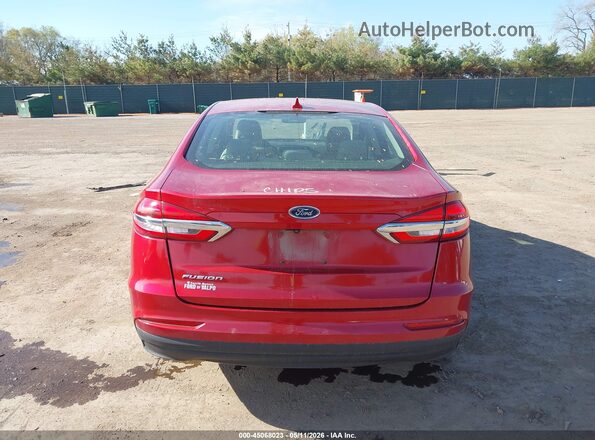 3FA6P0G75LR162824 2020 FORD FUSION Red 