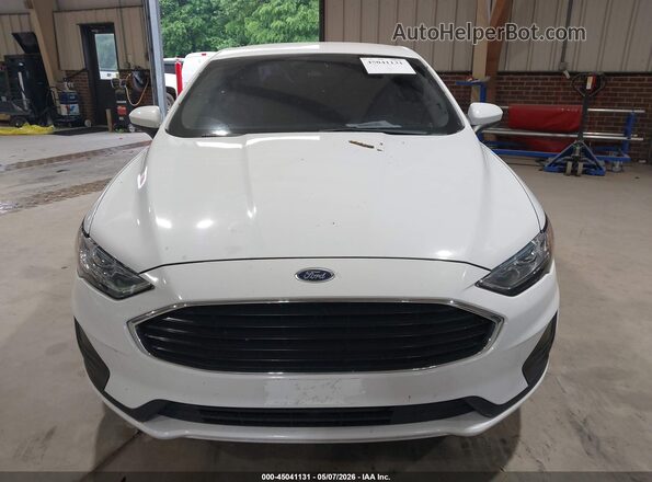 3FA6P0G75LR207700 2020 FORD FUSION White Вид задньої частини салону