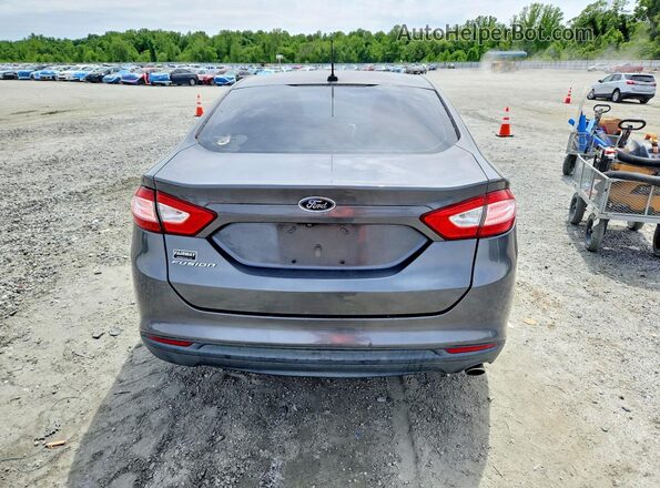 3FA6P0G76GR190329 2016 FORD FUSION Gray 