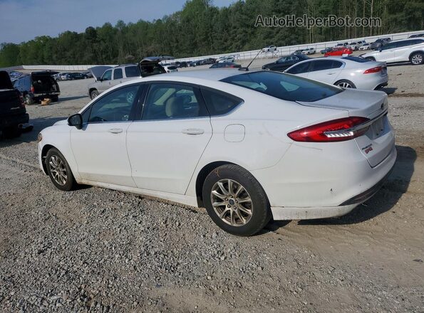 3FA6P0G77JR238055 2018 FORD FUSION Белый 