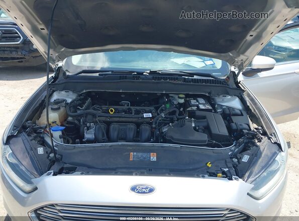 3FA6P0G79GR258302 2016 FORD FUSION Silver Widok z tyłu