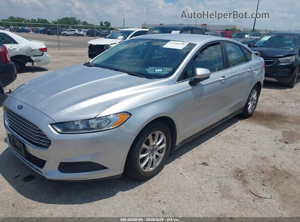3FA6P0G79GR258302 2016 FORD FUSION Silver Przód lewy