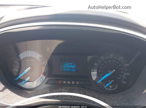 3FA6P0G79GR258302 2016 FORD FUSION Silver Widok tylnych siedzeń