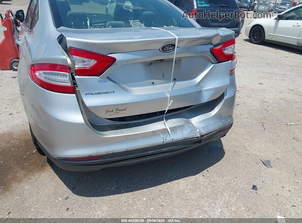 3FA6P0G79GR258302 2016 FORD FUSION Silver Widok z przodu