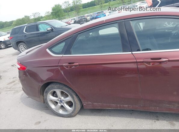 3FA6P0H71GR290563 2016 FORD FUSION Brown 