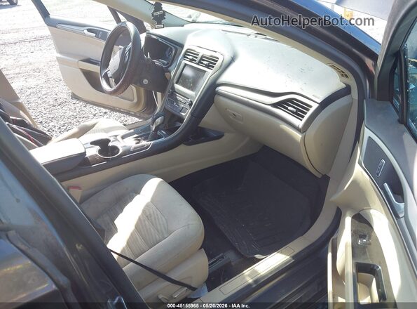 3FA6P0H71GR311010 2016 FORD FUSION Gray Front interior view