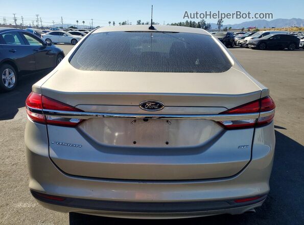 3FA6P0H71HR382497 2017 FORD FUSION Tan 