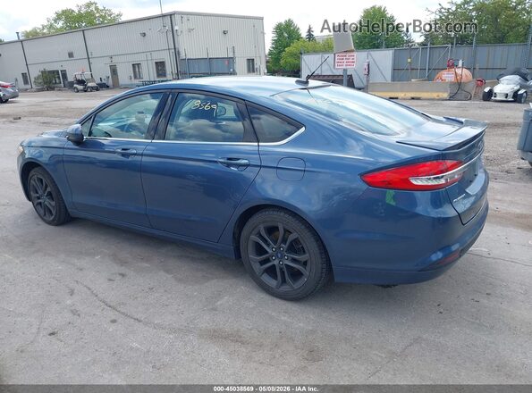 3FA6P0H71JR179549 2018 FORD FUSION Gray Հետևի ձախ