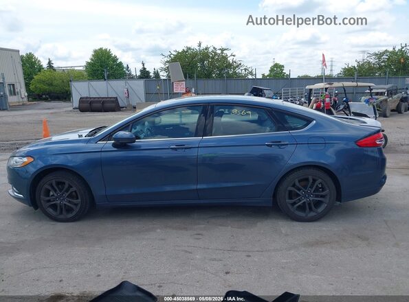 3FA6P0H71JR179549 2018 FORD FUSION Gray Սալոնի 360 աստիճան տեսք