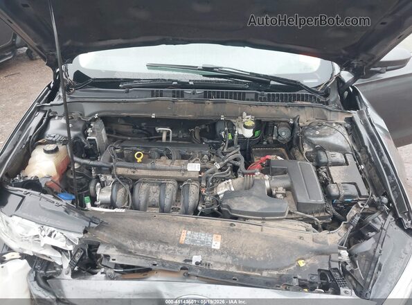 3FA6P0H71JR182242 2018 FORD FUSION Gray Հետևի տեսք