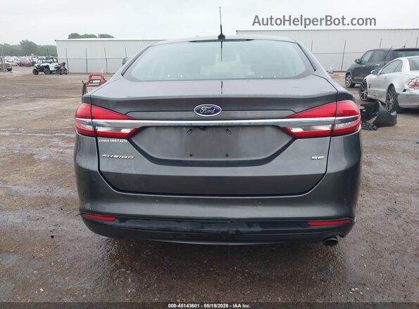 3FA6P0H71JR182242 2018 FORD FUSION Gray 