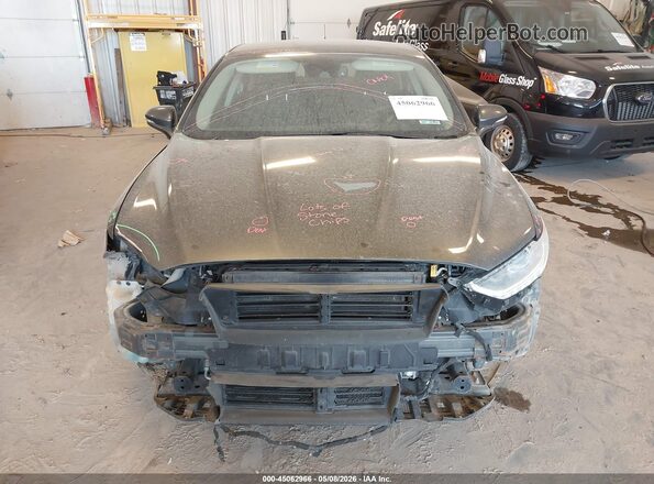 3FA6P0H71JR182614 2018 FORD FUSION Серый Вид щитка приборов