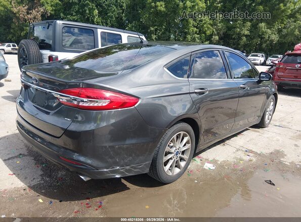 3FA6P0H72HR200726 2017 FORD FUSION Gray Trasero derecho