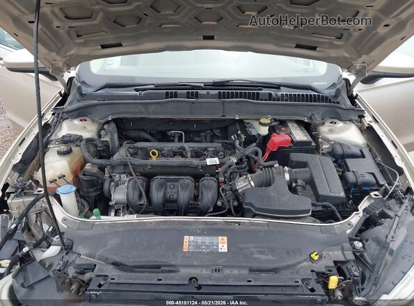 3FA6P0H72HR407259 2017 FORD FUSION Beige Rear view
