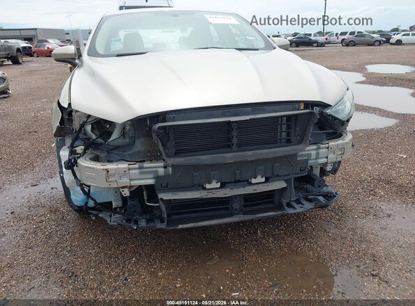 3FA6P0H72HR407259 2017 FORD FUSION Beige Front view