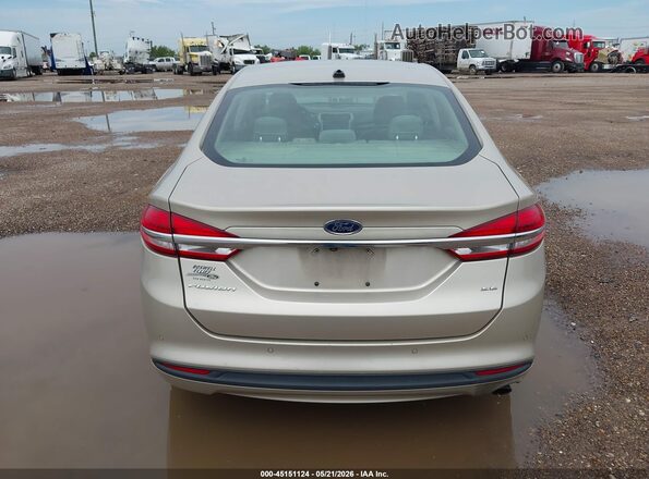 3FA6P0H72HR407259 2017 FORD FUSION Beige 