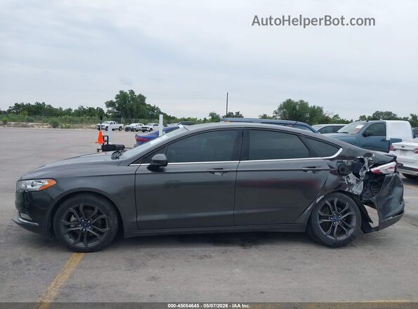 3FA6P0H72JR161206 2018 FORD FUSION Gray 
