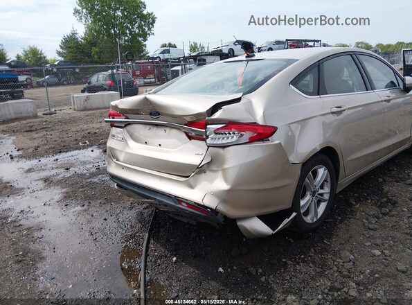 3FA6P0H74JR226962 2018 FORD FUSION Beige Դիմացի տեսք