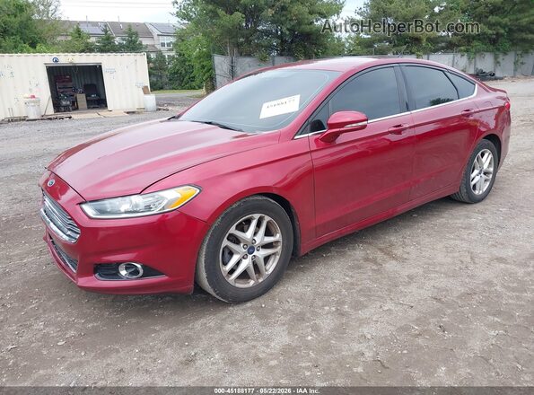 3FA6P0H75GR316159 2016 FORD FUSION Red Vista tres cuartos delantera izquierda