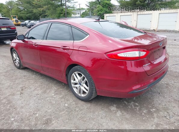 3FA6P0H75GR316159 2016 FORD FUSION Red Trasero izquierdo