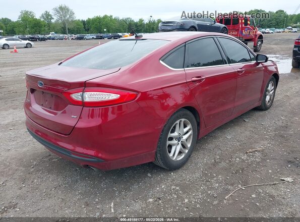 3FA6P0H75GR316159 2016 FORD FUSION Red Trasero derecho