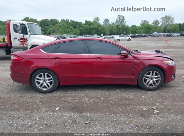 3FA6P0H75GR316159 2016 FORD FUSION Red Vista interior trasera