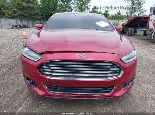 3FA6P0H75GR316159 2016 FORD FUSION Red Vista del cuadro de instrumentos
